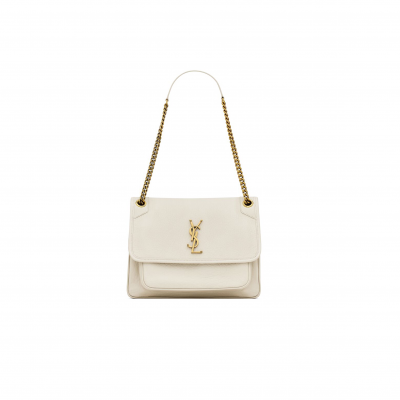 YSL NIKI MEDIUM IN GRAINED LAMBSKIN 633178AACYT9207 (28*20*8.5cm)